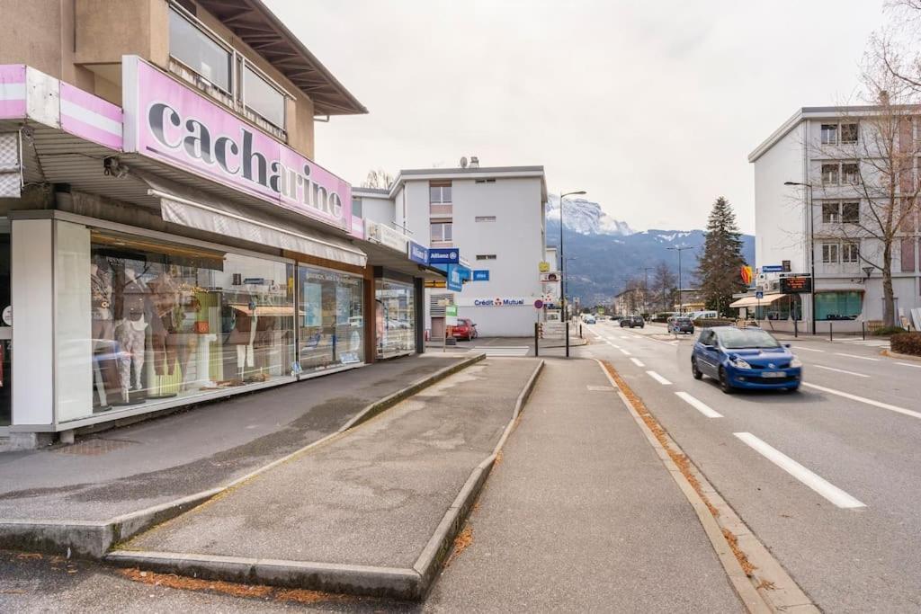 Studio Cosy Proche Du Centre + Parking Gratuit Cluses Exterior foto